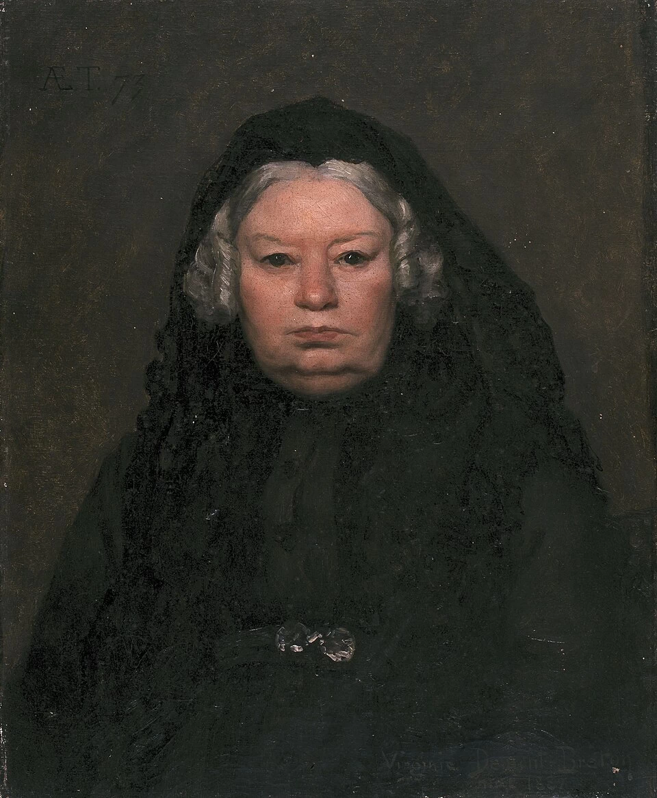 Ritratto della signora Felix De Vigne - Museo di Belle Arti di Gand
